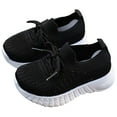 thumbnail image 5 of newwalpole Kids Sock Shoes Boys Girls Kids Sneakers School Fitness Tennis Walking Running Shoes Little Kids Black for Size 11.5, 5 of 7