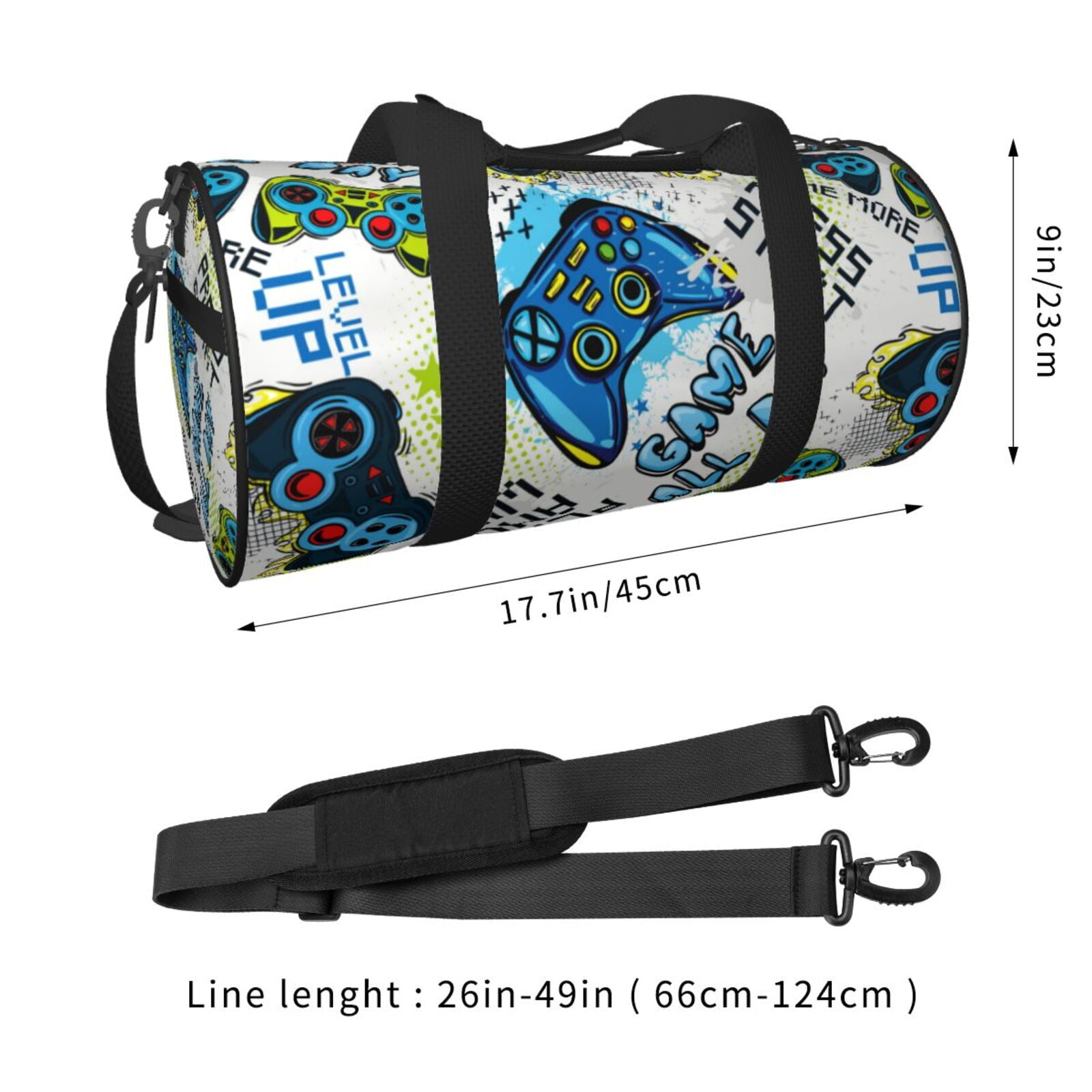 Pack All Sac De Sport Pliable De 45 L, Résistant à L'eau, Sac De Sport Portable, Sac De Week-end Léger Pour Voyage, Fitness Et Camping, Bleu Marine, Sac De Sport Pliable 45