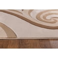 thumbnail image 4 of Modern Swirls Hand-Carved Soft Living Room Area Rug, 4 of 4