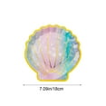 thumbnail image 3 of YiJuHui 40pcs Sea Theme Party Plates | Shell Shaped Disposable Dinner Plates | Eco-Friendly & Durable | Perfect for Beach Parties, Birthdays, and Events 18x18cm, 3 of 6