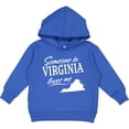 thumbnail image 2 of Inktastic Someone in Virginia Loves Me Toddler Hoodie, 2 of 4