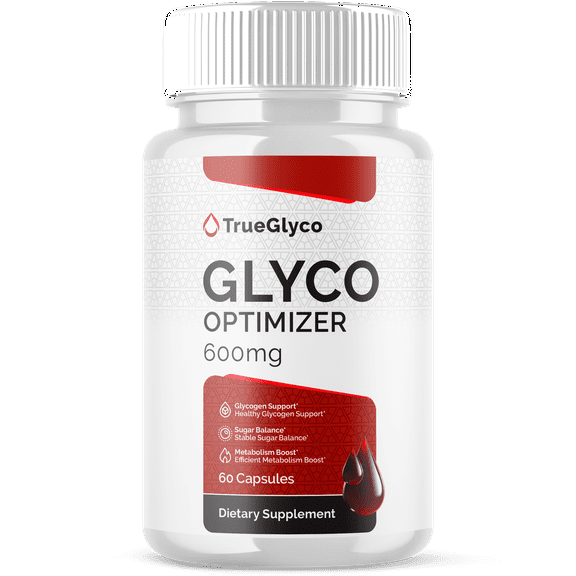 True Glyco Blood Support Pills Advanced Formula Vitamin Supplement TrueGlyco 60 Capsules