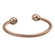 thumbnail image 2 of Brazalete de cobre magnético Terapia Artritis Alivio del dolor Brazalete / Oro rosa / kaili Sencillez, 2 of 5