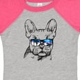 thumbnail image 4 of Inktastic French Bulldog Portrait with Sunglasses Boys or Girls Baby Bodysuit, 4 of 5