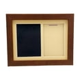 thumbnail image 1 of Siruishop Photo Frame Medal Display Shadow Box Accessory for Bookshelf Memory Keepsake Tea Color Frame, 1 of 8