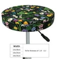 thumbnail image 4 of Lsque Chamomile Round Bar chair cushion covers Velvet Fabric Premium Comfort Protects from Scratches and Stains for 14-17 Inch Chair- 14 inch, 4 of 7