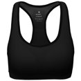thumbnail image 4 of Sujetador deportivo Mirity Racerback High Impact Workout Gym Black XL, 4 of 4