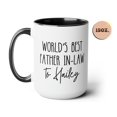 thumbnail image 1 of Personalized Father In Law Coffee Mug, Fathers Day Gift, Dad Gift For FIL, Father In Law B - As Picture - 11Oz, 1 of 5