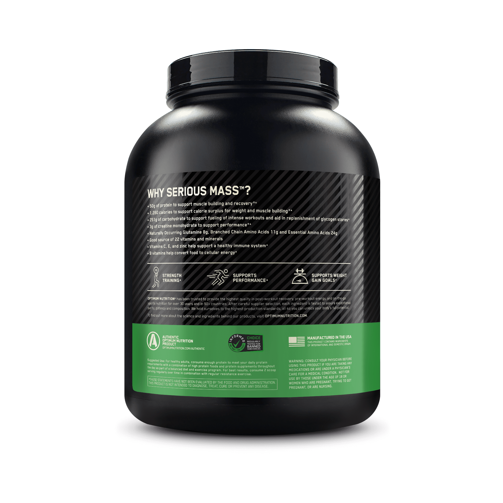OPTIMUM NUTRITION - シリアスマス 楽天市場】【最大10%OFFクーポン】シリアスマス プロテイン