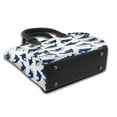 thumbnail image 3 of Lsque Cute Shark Pattern Leather Rivet Shoulder Bag – Elegant Genuine Leather & Microfiber PU Crossbody with Detachable Adjustable Strap, 3 of 5