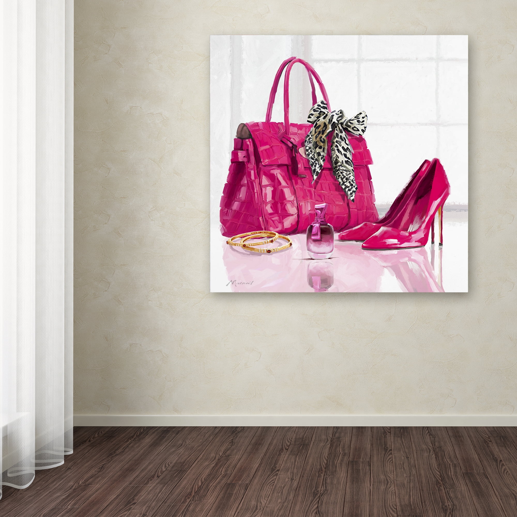 Trademark Fine Art 'New Handbag' Canvas Art by The Macneil Studio