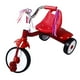 thumbnail image 5 of Triciclo Para Niños, Asiento Ajustable De 3 Posiciones, Bicicleta Plegable De Acero Para Niños, Soporte De Carga Grande Para Jardín, 5 of 7