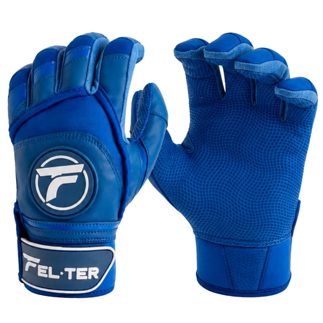 Guantes de Bateo Beisbol Adulto Felter Azul M