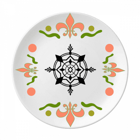 

Stars Superimposed Spell Array Flower Ceramics Plate Tableware Dinner Dish