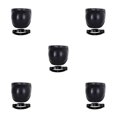 thumbnail image 1 of Decodeary Visors Materials For Clear Easy To Carry Vintage Dark brown black 5Set, 1 of 6