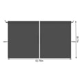 thumbnail image 3 of Fiudx Cortina Divisoria para Coche, Parasol para Parabrisas, Parasol para Ventanilla Lateral, Fácil Instalación, Proporciona Privacidad, Ideal para Viajes y Acampadas, Ajuste Universal, Tamaño 134 X, 3 of 6
