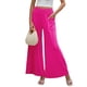 thumbnail image 3 of Pantalones de Mujer con Cintura Elástica, Estilo Informal, Holgados, de Pierna y Bolsillos. Rosa Roja XL, 3 of 7