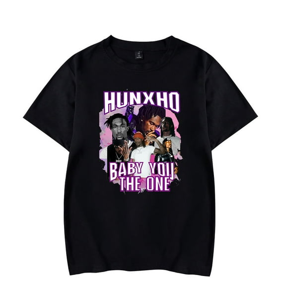 Hunxho Baby you The one T-Shirt Merch Unisex Trend Casual Short Sleeve Top