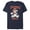 Navy Blue, variant on Men's Nintendo Mario Profile Drawing  Graphic Tee Royal Blue 2X Large