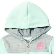Dreamworks Gabbys Dollhouse Pandy Paws Kitty Fairy Cakey Cat Little Girls Fleece Half Zip Hoodie Toddler to Little Kid