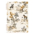 thumbnail image 3 of joogoo Spiral Journal Notebook Horses Pattern College Ruled Notebooks 8.3" x 5.7" 2 PCs, 3 of 8