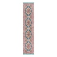 thumbnail image 3 of Unique Loom Baracoa Collection Area Rug - Regla (2' 7" x 12' Runner Turquoise/Ivory), 3 of 7