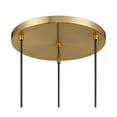 thumbnail image 5 of Multi-Point Chandelier in Natural Brass, 5 of 7