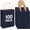 Dark Blue, variant on 100 Pack 5.9x3.15x8.26 inch Small Gift Bags, Kraft Blue Bags with Handles Bulk for Birthday Party Favors,Gift Paper Bags,Retail Shopping Business Goody Craft Gift Bags