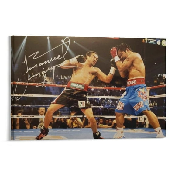 Juan Manuel Marquez Canvas Poster Art Poster Canvas Painting Decor Wall Print Photo Gifts Home Modern Decorative Posters 12x18inch(30x45cm)