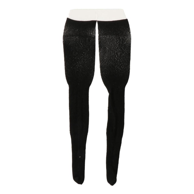 Medias de tubo largo a escala 1/6, calcetines de figuras a escala 1:6, disfraz de en miniatura informal para figuras femeninas de 12 pulgadas, negro