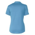 thumbnail image 3 of Women's Cutter & Buck Light Blue Kansas City Royals  DryTec Prospect Textured Stretch Polo, 3 of 3