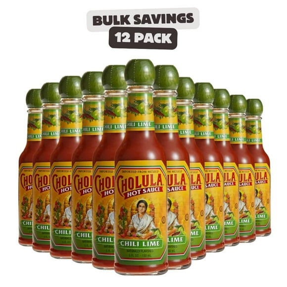 Cholula 5 fl. oz. Chili Lime Hot Sauce - 12/Case