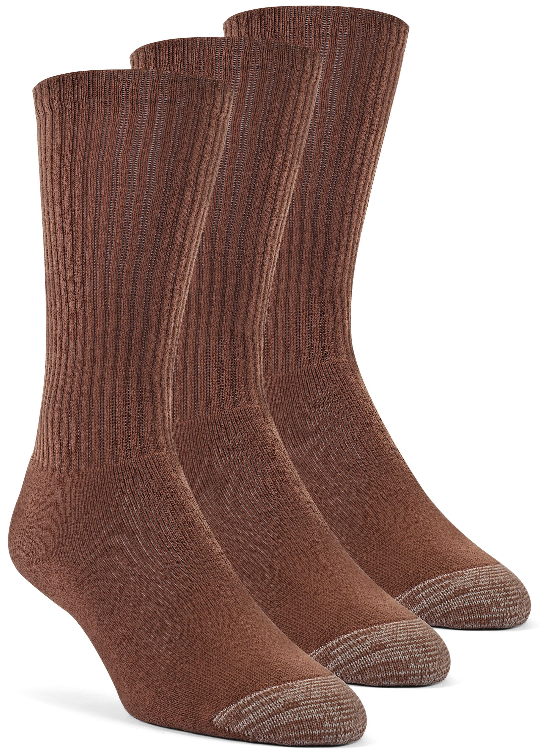 Women's Cotton Super Soft Crew Cushion Socks 3 Pairs