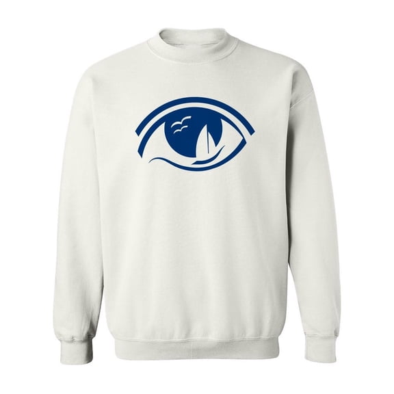 Ship Inside An Eye Sweatshirt Men -Image by Shutterstock, Male Large
