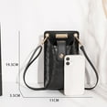 APOKIOG Fashion Women Leather Stone Pattern Bag Hasp Phone Bag Shoulder