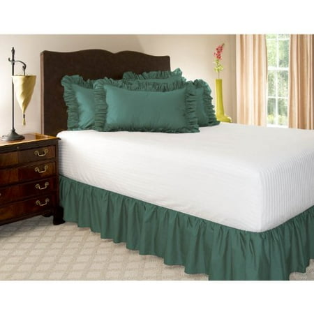 "Haromony Lane Ruffled Bedskirt - 21 inch drop, Olympic ...