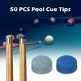thumbnail image 4 of Pool Cue Tips,/ 10mm / 50 Pcs Pool Cue Head 9mm Pool Cue Tips 10mm / 12mm / 12mm / Pcs Pool Cue 9mm / 10mm Head 9mm / Hxber Mewmewcat Tips Billia Cue Rookin Huiop 1m, 4 of 5