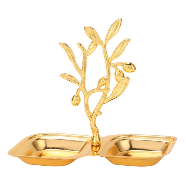 Estante de almacenamiento de joyas de rama de árbol soporte de joyería de árbol de amplia aplicabilidad mano de obra fina de estilo nórdico con bandeja de rombos para ANGGREK Otros