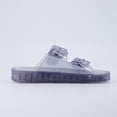 thumbnail image 4 of Cushionaire Pool Slides For Women Waterproof Double Buckle Adjustable Slip-On Womens Sandals For Beach Shower Casual Wear, 4 of 22