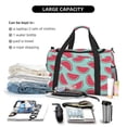 thumbnail image 5 of Fuzoiu Watermelon Print Travel Duffle Bag,Carry On Tote Bags,Duffel Bag,Sport Gym Bag, Hospital Bag for Labor and Delivery, Overnight Bag,Luggage Bag, 5 of 7
