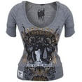 thumbnail image 1 of Cardboard Robot - City Of Hellions Juniors Hooded Shirt - Large, 1 of 1
