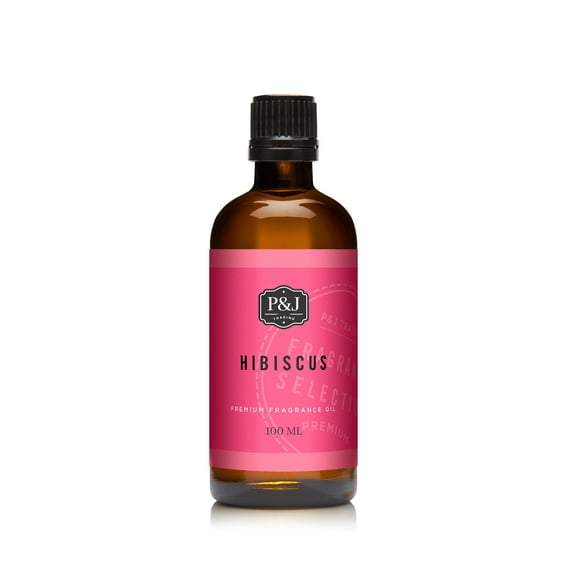 P&J Trading Fragrance Oil | Hibiscus 100ml - Scented Oil for Soap Making, Diffusers, Candle Making, Lotions, Haircare, Slime, and Home Fragrance