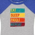 thumbnail image 4 of Inktastic Stand Up Paddle Boarding Eat Sleep Paddle Repeat Boys or Girls Baby Bodysuit, 4 of 5