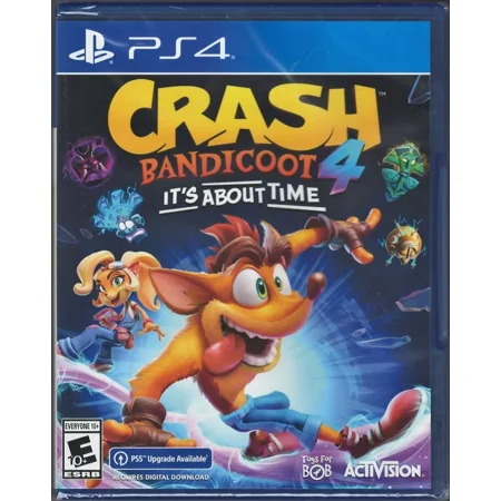 Crash Bandicoot 4: It''s About Time PS4 (Brand New Factory Sealed US Version)