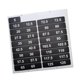 thumbnail image 1 of Etiquetas de pila de pesas pegatinas de peso calcomanías etiquetas de peso pegatinas, para entrenamiento de gimnasia, entrenamiento de fuerza de, 1 of 8