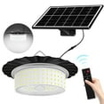 thumbnail image 5 of LED Solar Chandelier Outdoor Hanging Light | Motion Sensor | Remote Control | Waterproof | Energy Efficient | Courtyard Patio Camping Tent Lamp | Multi-Purpose | 1 Lamp + Solar Panel + Remote, 5 of 9