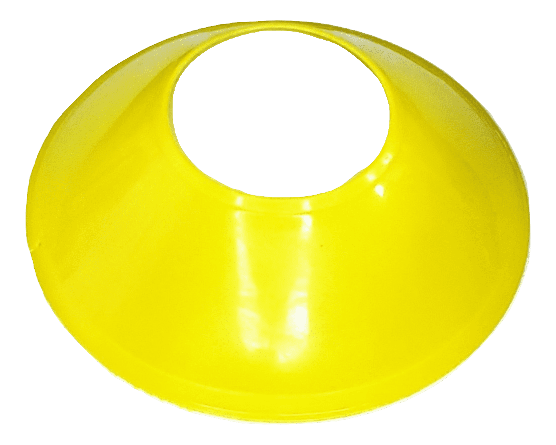 1 Stop Soccer Set of 10 Agility Mini Disc Cones Perfect Soccer Football