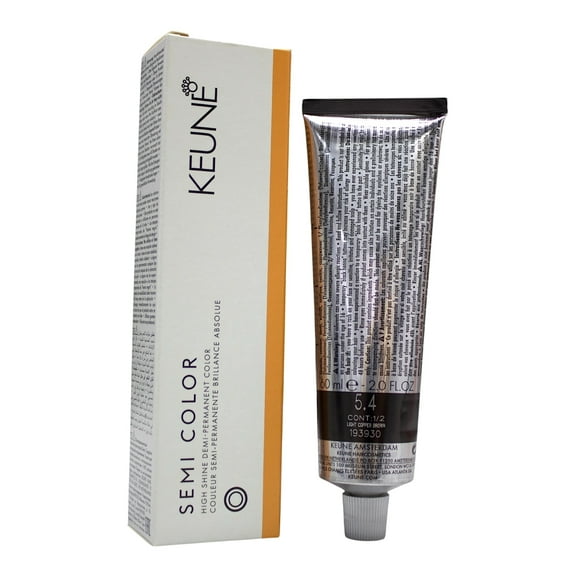 Keune Semi Color 5.4 Demi-Permanent Color Light Copper Brown 2 Oz