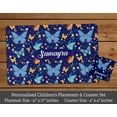thumbnail image 3 of Printtoo Print Personaized Gift For Kids Placemat & Coaster Set For Girls,Boys Gift,Christmas Gift-11x17 Inch, 3 of 6