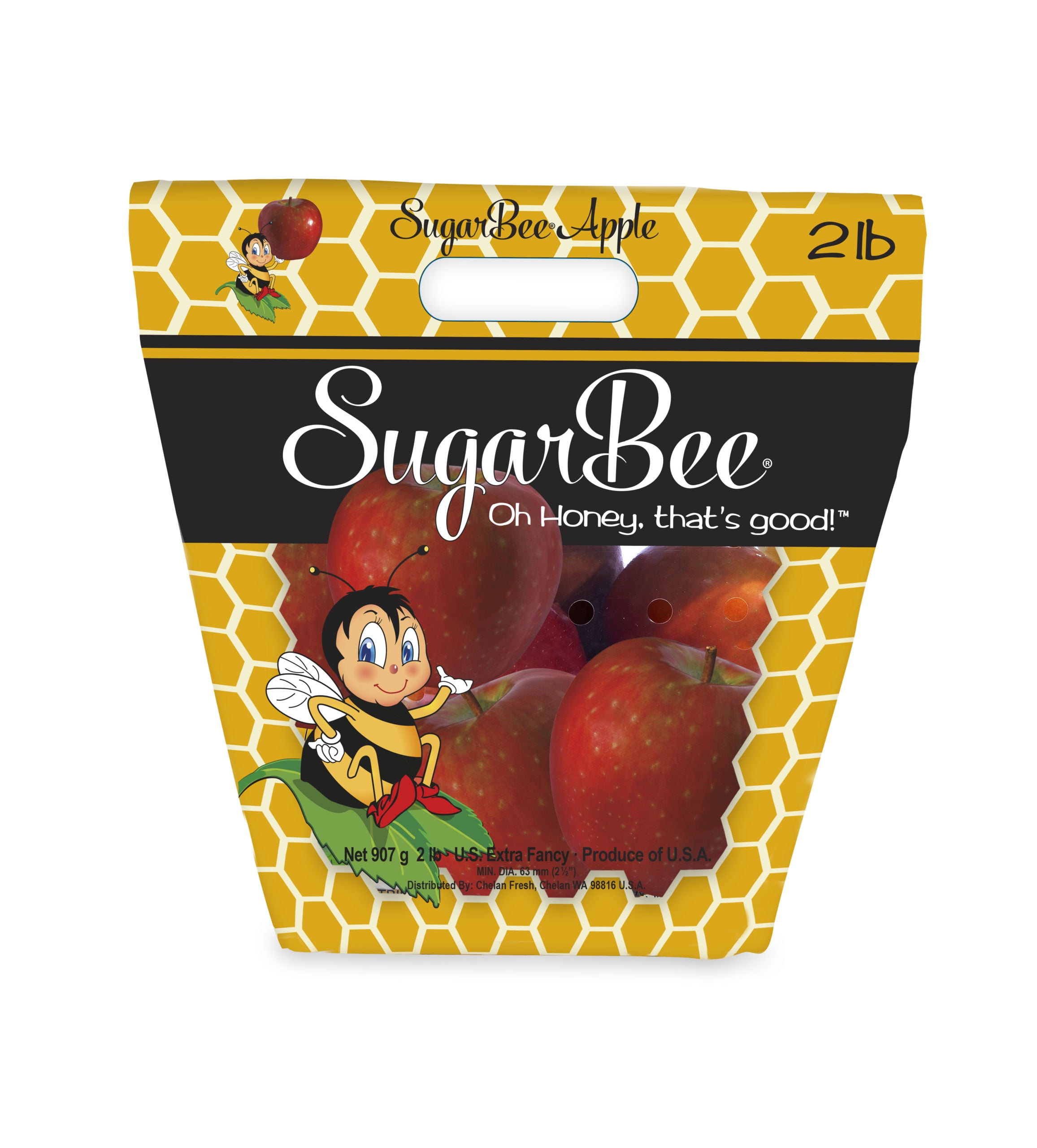 Fresh Sugarbee Apples, 2lb Bag